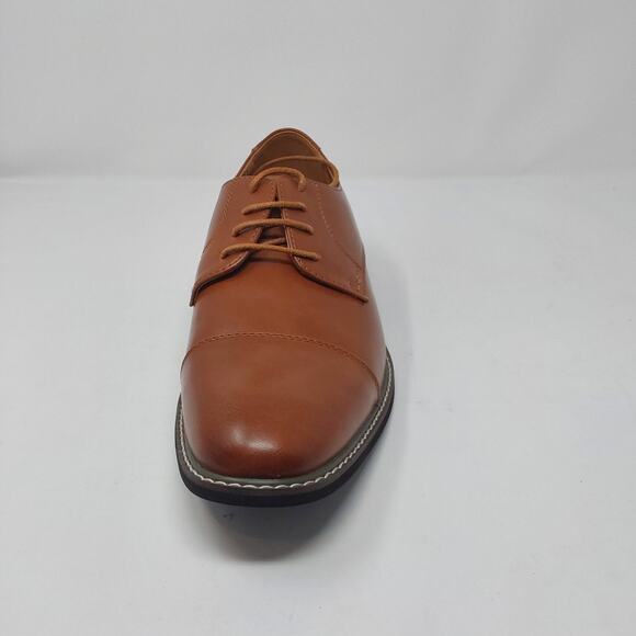 Bruno Marc Brown Cap Toe Oxford Dress Shoes Men’s 9.5 Lace Up Formal AG3UFFER main image 10